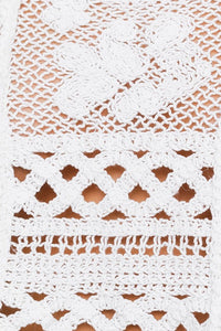 Mariana Sleeveless Crochet Top - White