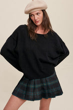 Load image into Gallery viewer, Christina Crop Pullover Knit Sweater
