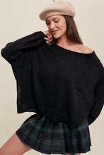 Load image into Gallery viewer, Christina Crop Pullover Knit Sweater