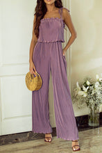 Load image into Gallery viewer, Nikki Wide Leg Jumpsuit-Rose
