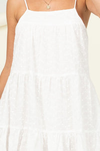 Eyelet Tiered Cami Dress - 2 Colors