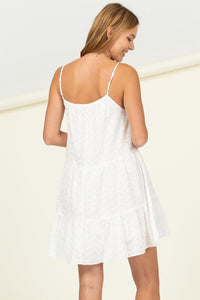 Eyelet Tiered Cami Dress - 2 Colors
