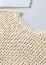 Load image into Gallery viewer, Carissa Knitted Short Sleeve Tee- Apricot