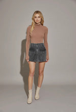 Load image into Gallery viewer, Lauren Corduroy Cargo Skirt - Charcoal
