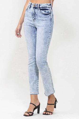 Shirley Super High Slim Straight Jeans- Medium