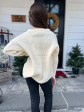 Load image into Gallery viewer, Claire Crew Neck Sweater - Cream
