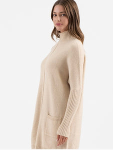 Mindy Mock Neck Sweater Dress