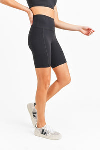 Mindy Biker Shorts- Black