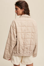 Load image into Gallery viewer, Quinn Quilted Denim Jacket