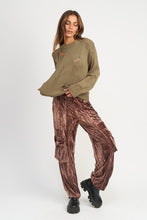 Load image into Gallery viewer, Diana Distressed Oversized Sweater - 2 Colors