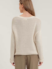 Load image into Gallery viewer, Ivy Chunky Knit Cuff Sleeve Sweater