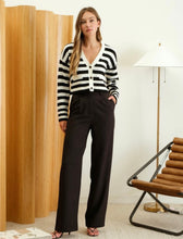 Load image into Gallery viewer, Aurelia Stripe Long Sleeve Knit Cardigan