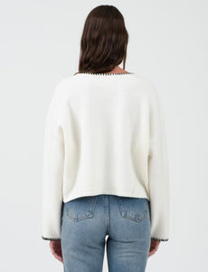 Eliana Contract Stitch Sweater