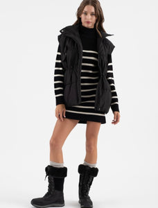 Tori Oversized Drawstring Puffer