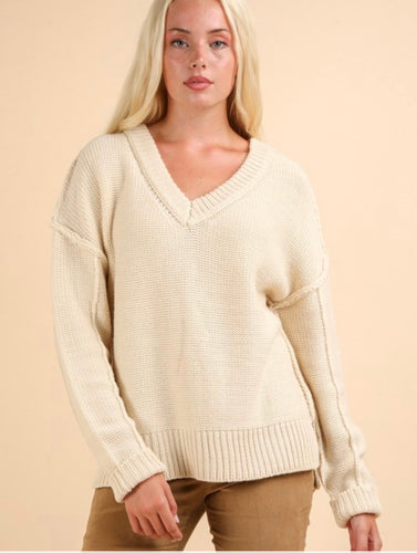 Natasha Oversized Chunky Knit Sweater