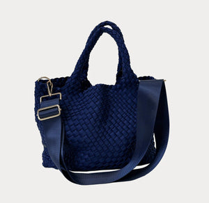 Ahdorned Lily Woven Bag- 2 Colors