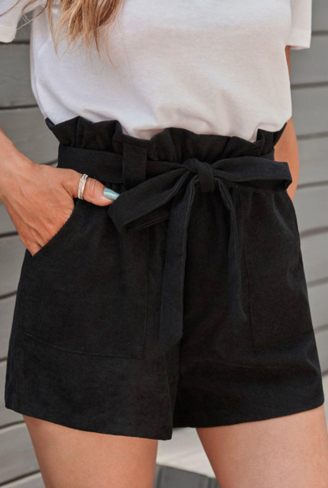 Betty Knit Shorts- Black