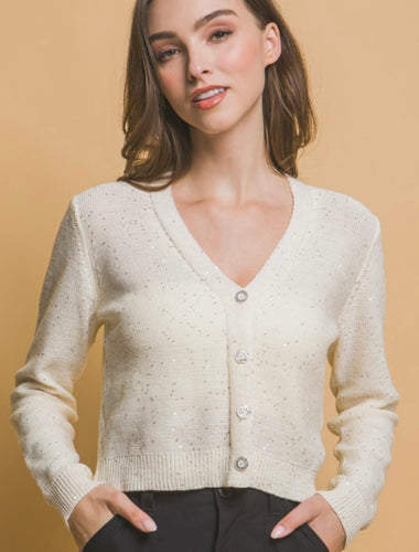 Georgia Semi Cropped Cardigan