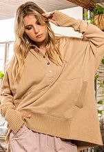 Load image into Gallery viewer, Stella French Terry Oversized Hoodie - Taupe
