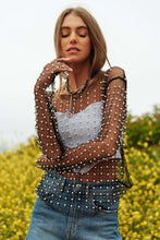 Load image into Gallery viewer, Veronica Bead &amp; Pearl Embellished Top- 2 Colors