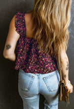 Load image into Gallery viewer, Mica Boho Floral Tank -Rose