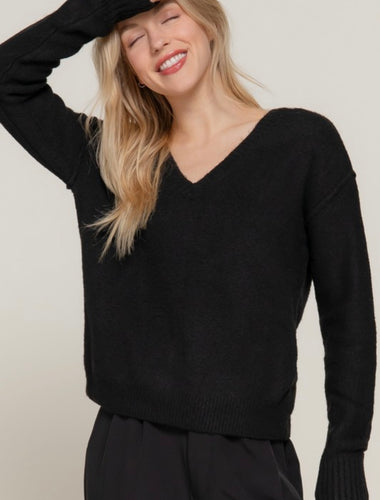 Amara Raised Seam Detail Sweater