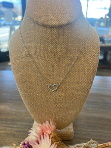 Hallie Heart Necklace