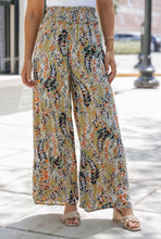 Load image into Gallery viewer, Miranda Floral Wide Leg Pants- Multi