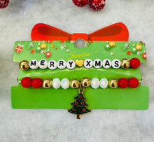 Load image into Gallery viewer, Christmas Words Bracelet &amp; Chain