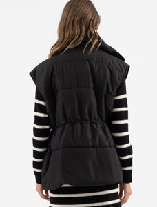 Tori Oversized Drawstring Puffer