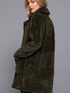 Scotti Long Sherpa Coat