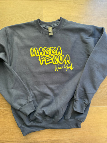 Massapequa Graffiti Crew Neck Sweatshirt