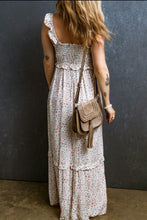 Load image into Gallery viewer, Shirley Floral Maxi Dress-White