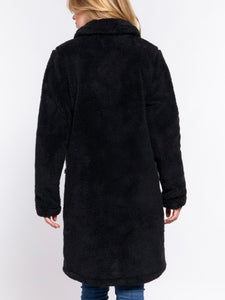 Scotti Long Sherpa Coat