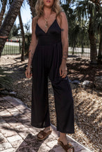 Load image into Gallery viewer, Sophie Wide Leg Cami Jumpsuit- Black