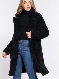 Scotti Long Sherpa Coat