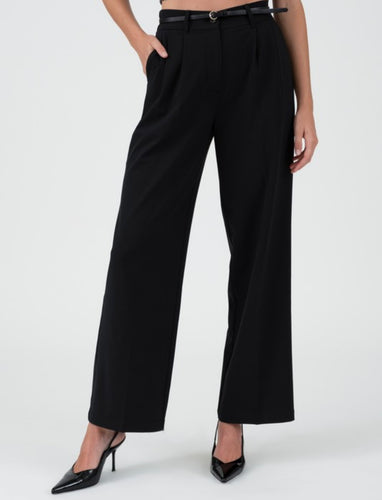 Jianna High Waist Pleated Wide Leg Dress Pants