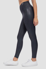 Load image into Gallery viewer, Iridescent Halo Foil Leggings - Black