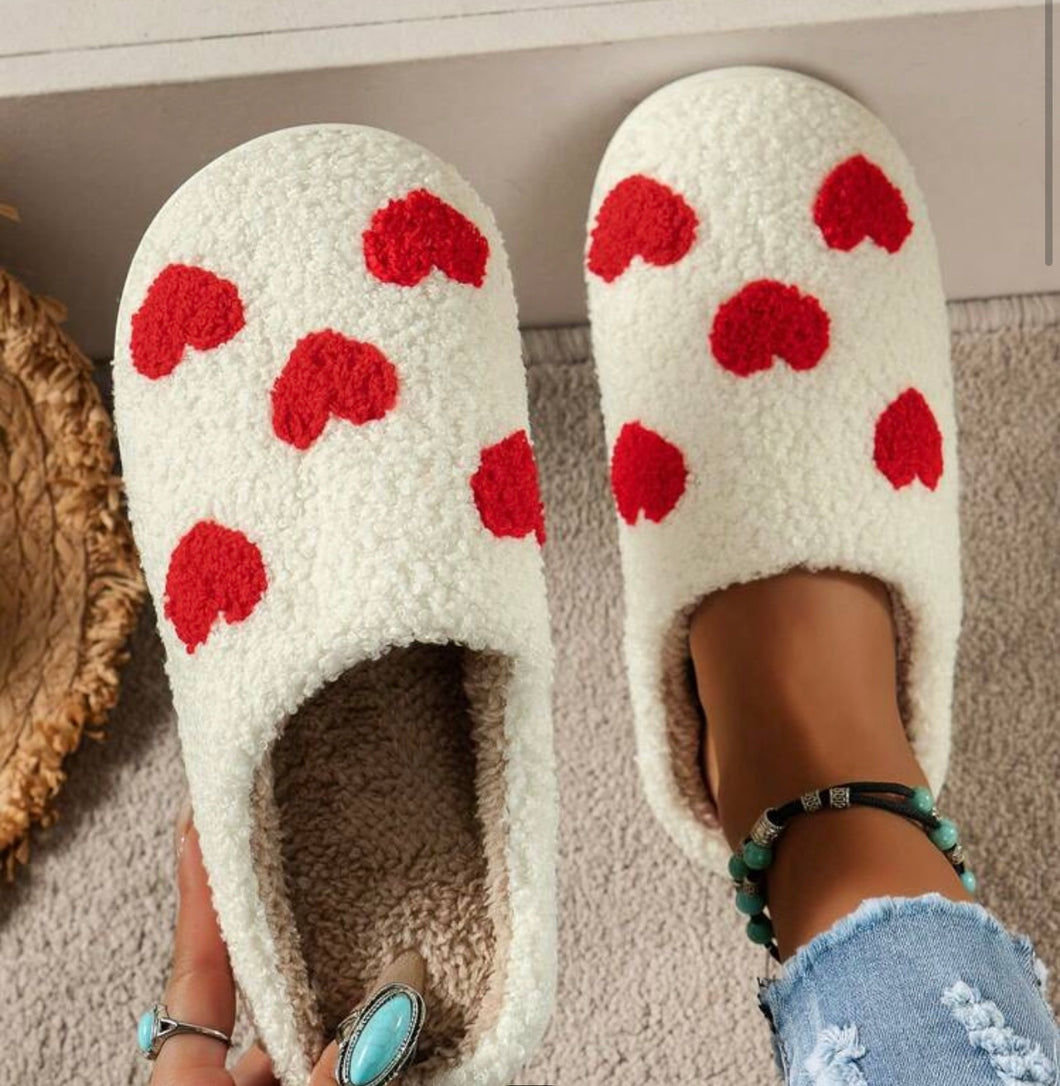 Mini Heart Slippers