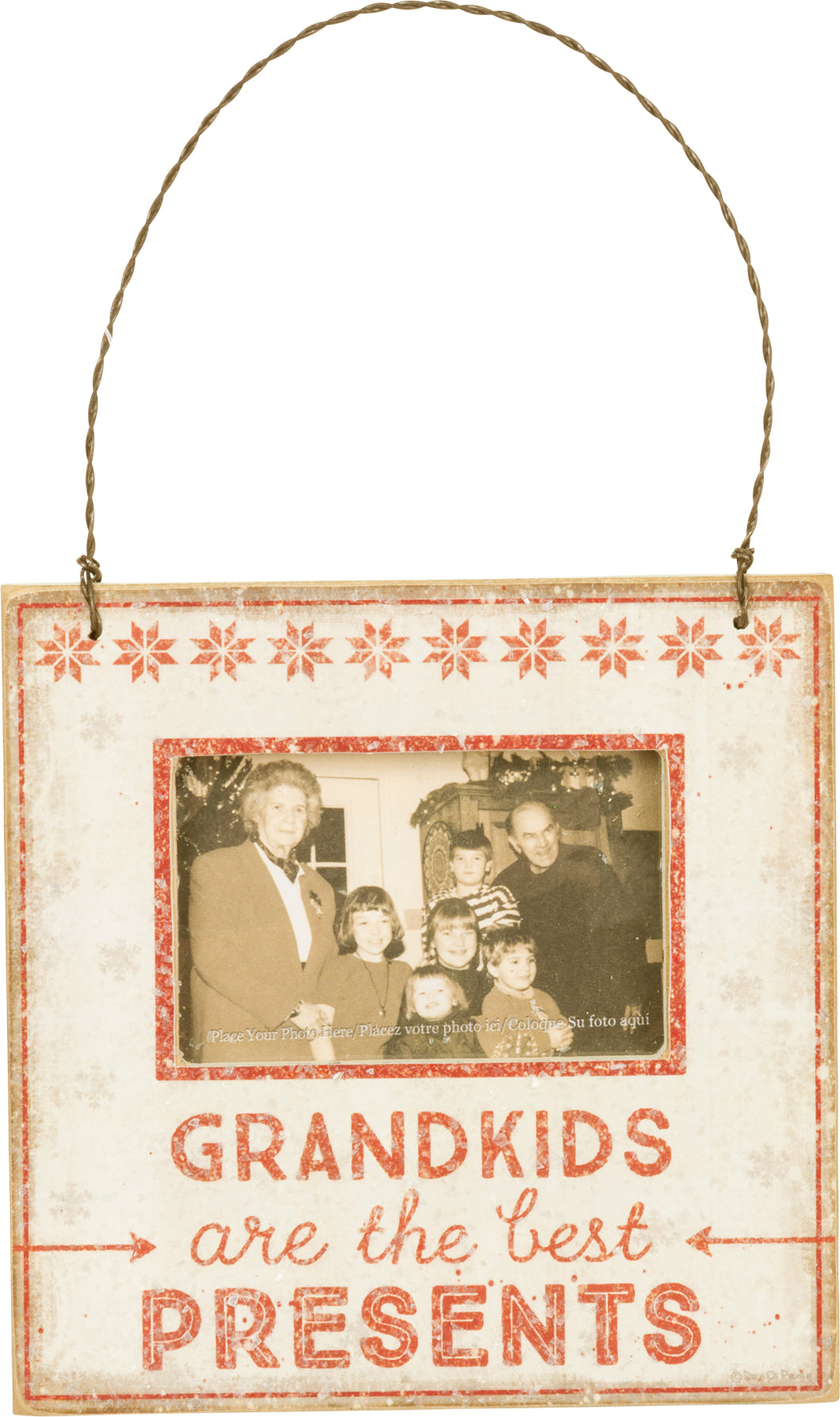 Mini Frame Ornament - Grand kids