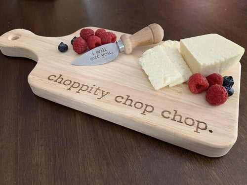 Choppity Chop Chop Cutting Board