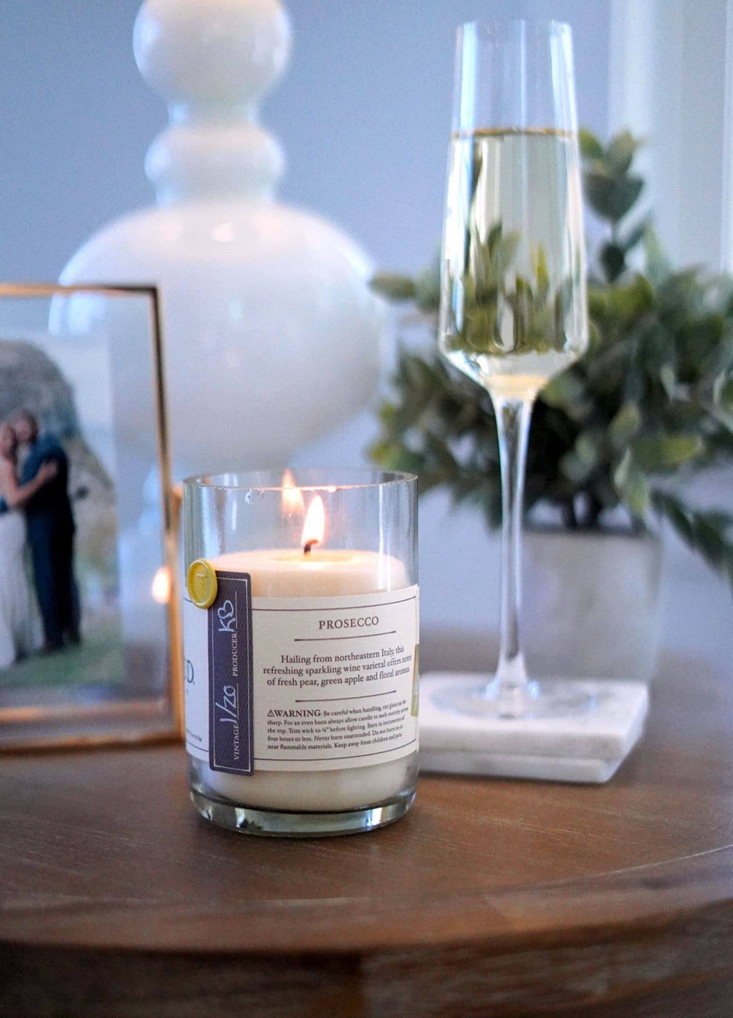 ReWined Prosecco Candle