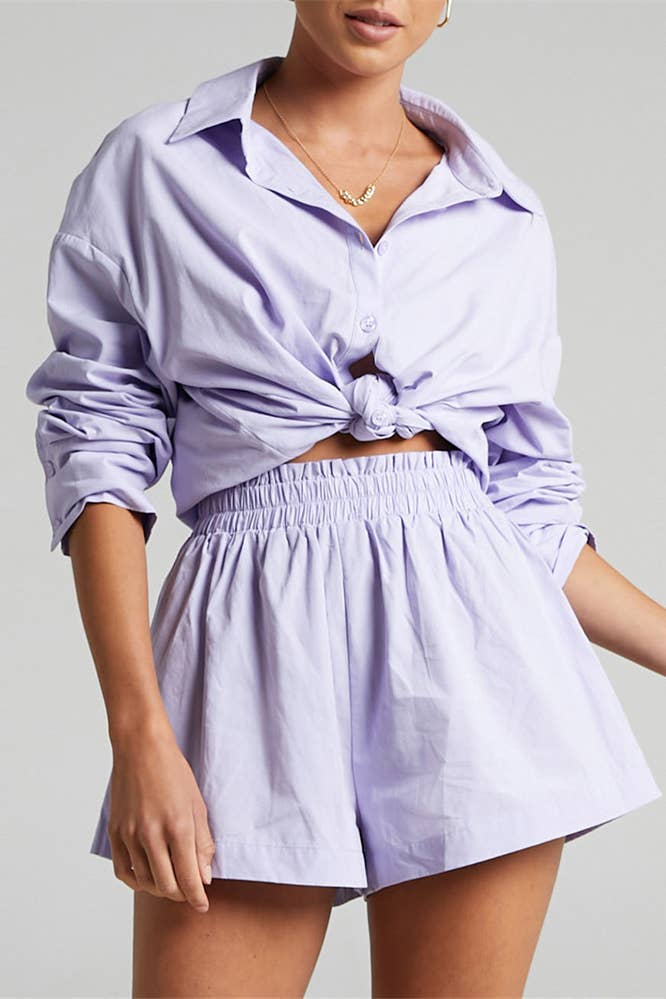 Ellie Shirt  - Lavender