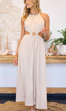 Load image into Gallery viewer, Let Me Adore You Linen Maxi Dress- Taupe