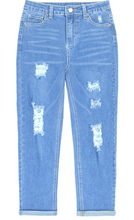 Load image into Gallery viewer, Elisa Distressed Jeans - Medium
