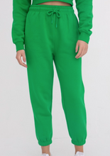 Load image into Gallery viewer, Fiona Fleece Billow Pants - Kelly Green