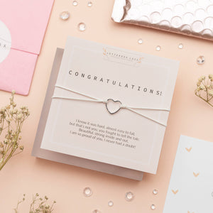 Letterbox Love -Congratulations Wish Bracelet