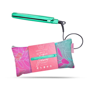 0.5" Mini Flat Iron with Travel Carrying Bag - Watermellow
