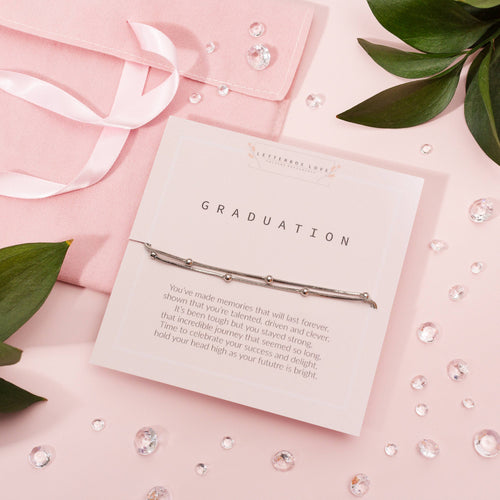 Letterbox Love- Graduation Wish Bracelet