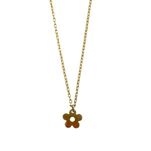 Nikki Smith- Gold Flower Necklace
